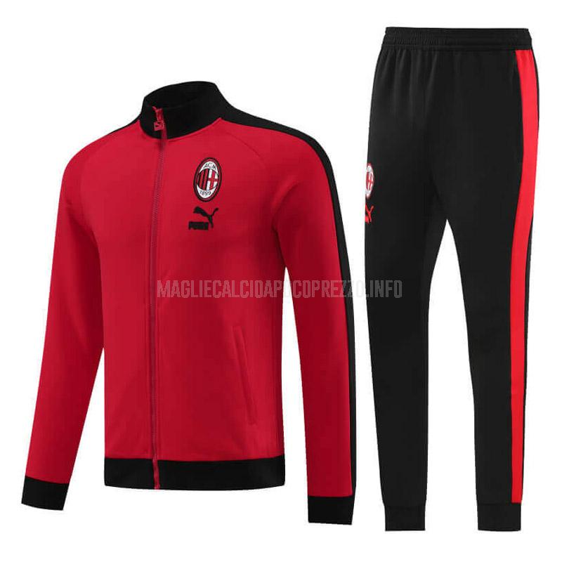 giacca ac milan 23416a1 rosso 2023