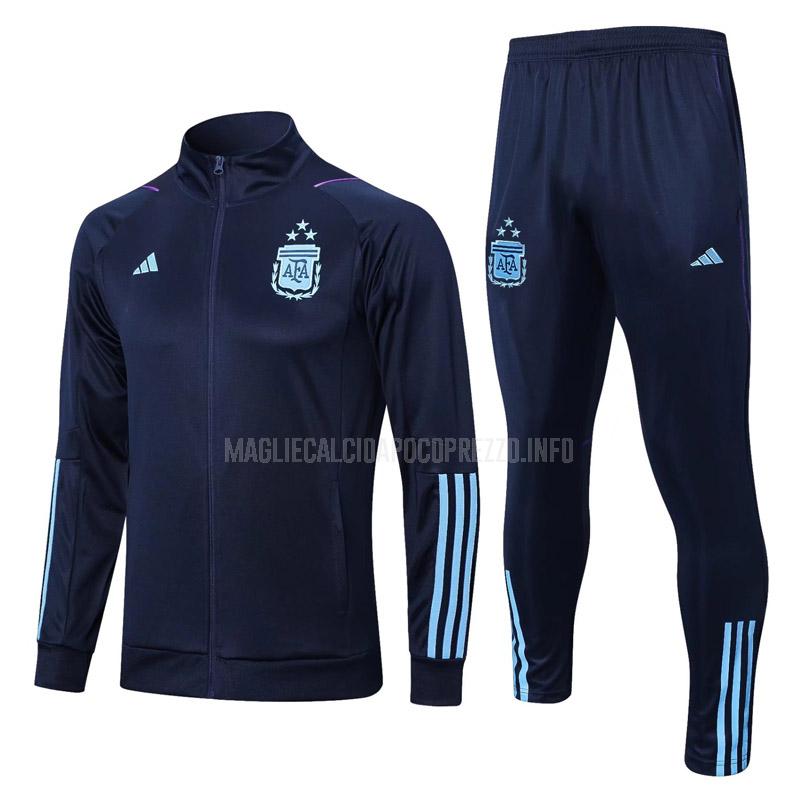 giacca argentina 2317a1 blu navy 2023