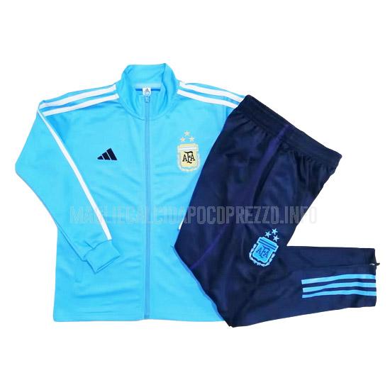 giacca argentina bambino 23115a2 blu 2023