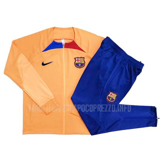 giacca barcelona bambino 23115a1 arancia 2023