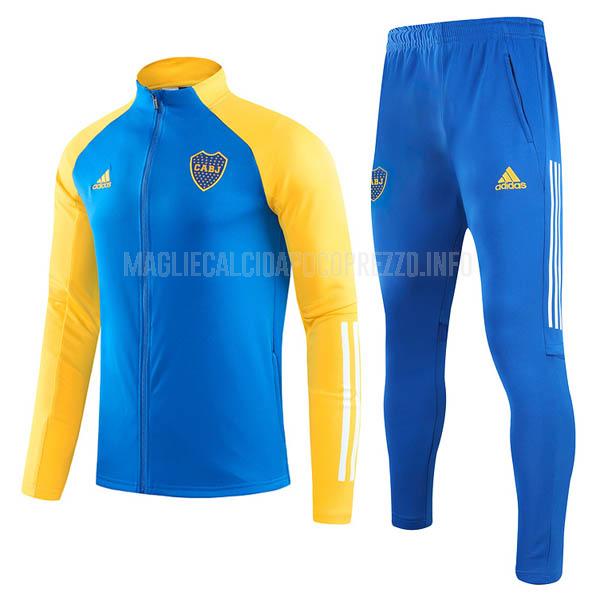 giacca boca juniors blu-giallo 2020-21