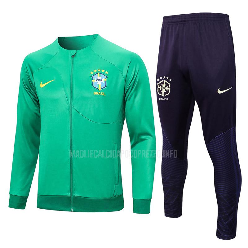 giacca brasile 23625a1 verde 2023-24