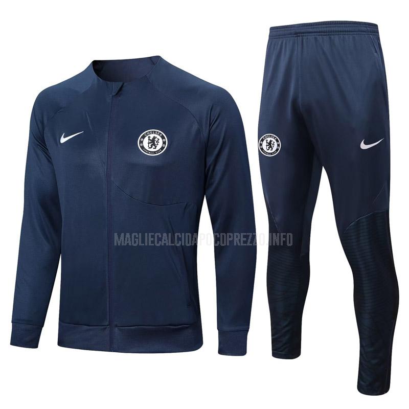 giacca chelsea 221025a1 blu navy 2022-23