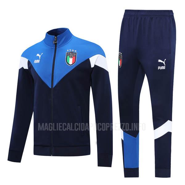 giacca italia blu scuro 2020-21