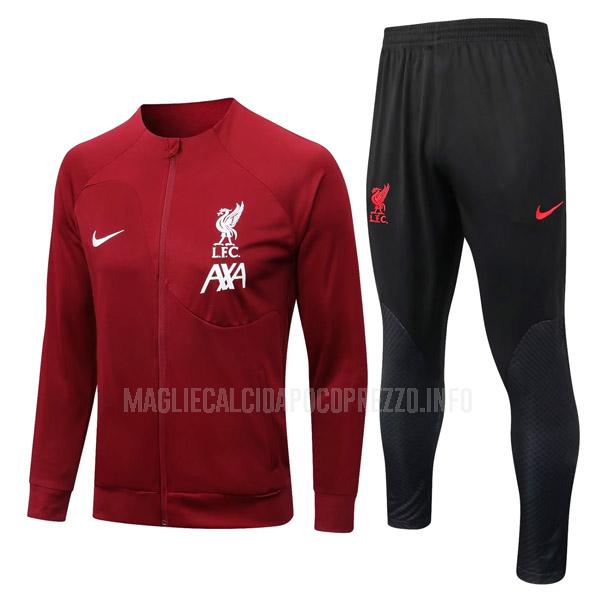 giacca liverpool 22102a1 rosso 2022-23