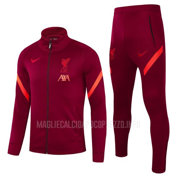 giacca liverpool rosso 2021-22