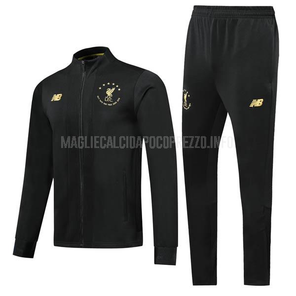 giacca liverpool six times collection nero 2019-2020