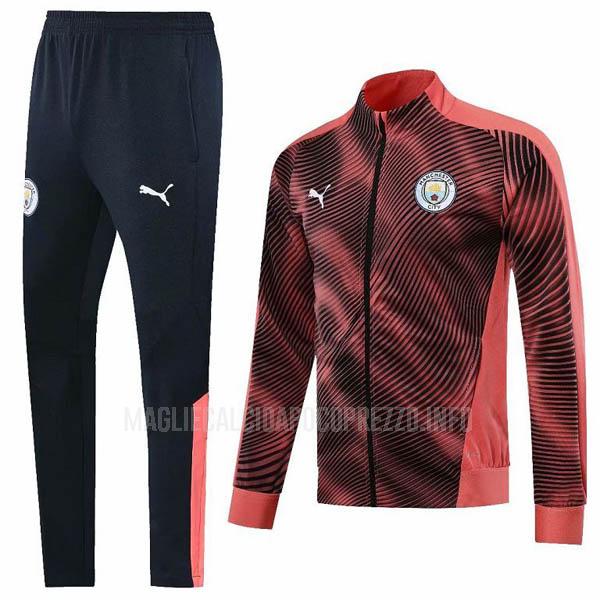 giacca manchester city rosso 2019-2020