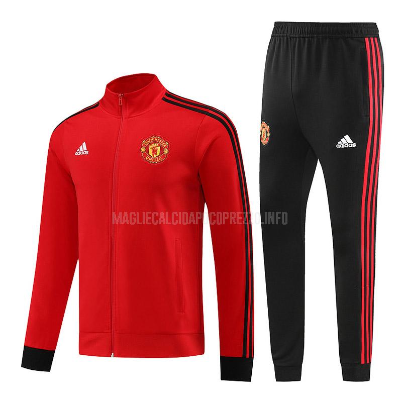 giacca manchester united 2369a1 rosso 2023-24
