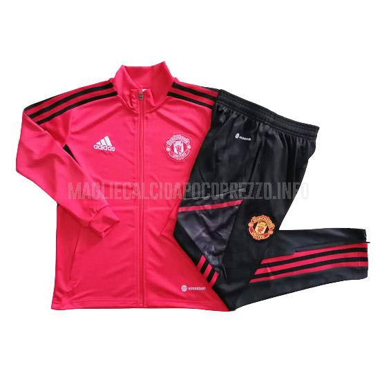 giacca manchester united bambino 23115a1 rosso 2023