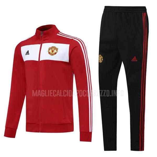 giacca manchester united rosso-bianco 2020