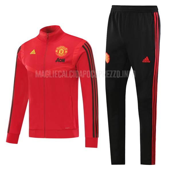 giacca manchester united rosso 2019-2020