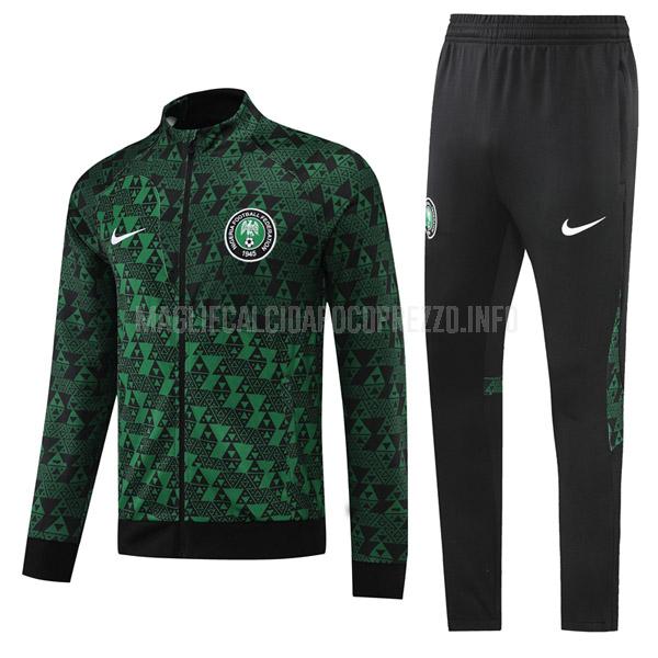 giacca nigeria nero verde 2022-23