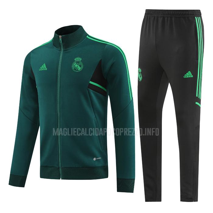giacca real madrid 221115a1 verde 2022-23