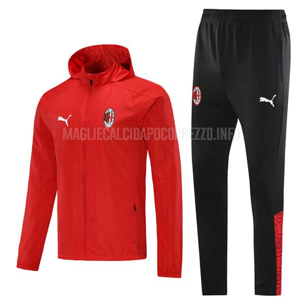 giacca storm ac milan rosso 2021