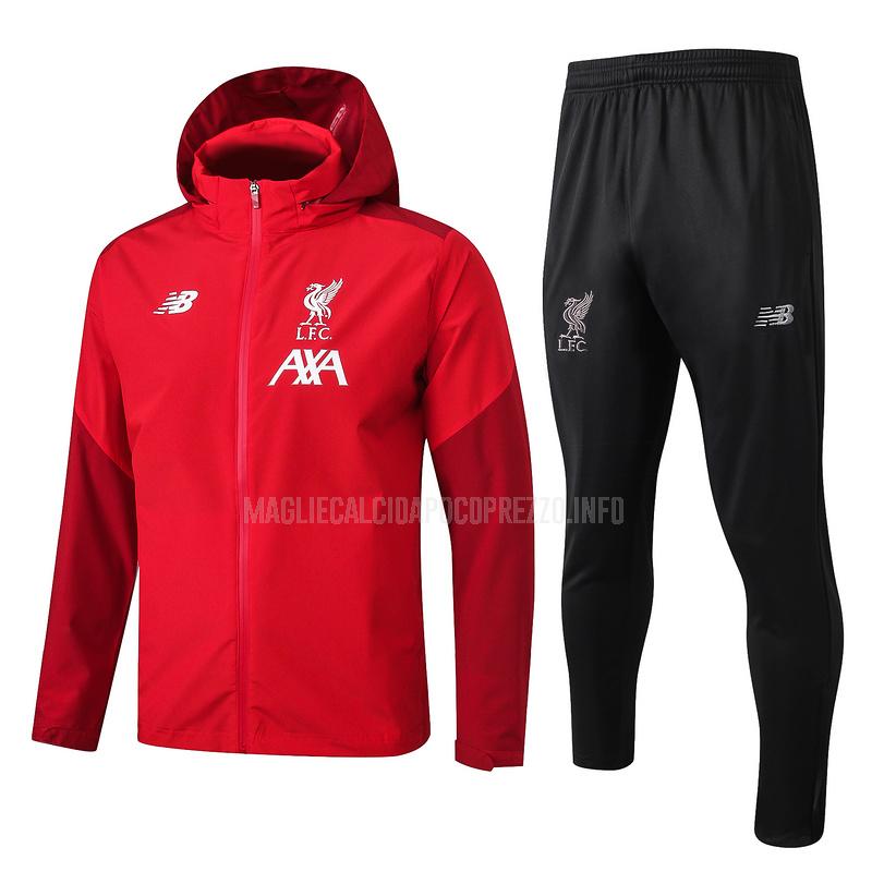 giacca storm liverpool rosso 2019-2020