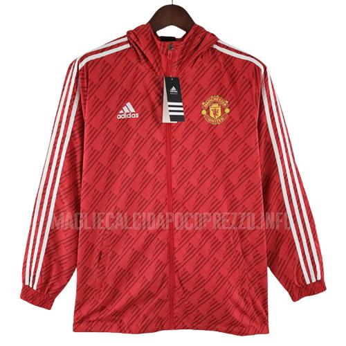 giacca storm manchester united 22830a rosso 2022