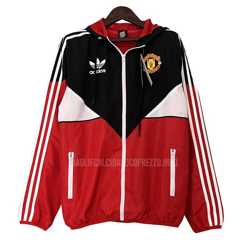 giacca storm manchester united 231125a1 rosso 2023-24