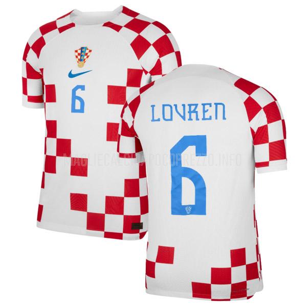 maglia croazia lovren coppa del mondo home 2022