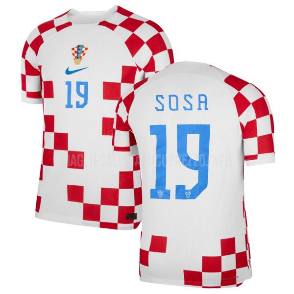 maglia croazia sosa coppa del mondo home 2022