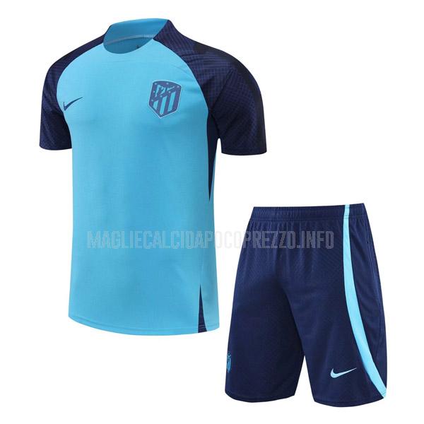 maglietta allenamento atletico de madrid abito blu 2022-23