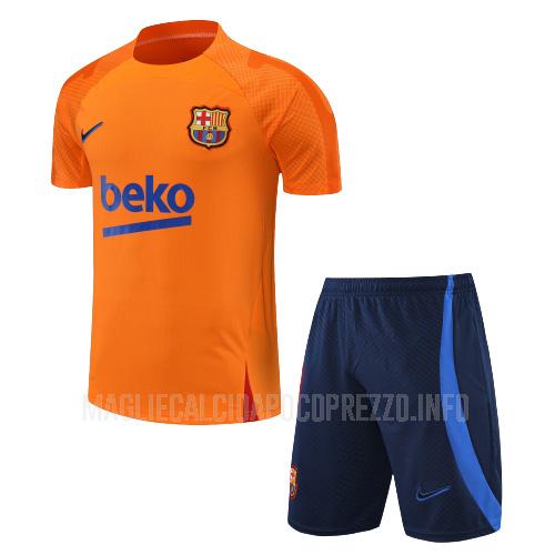 maglietta allenamento barcelona abito arancia 2022-23