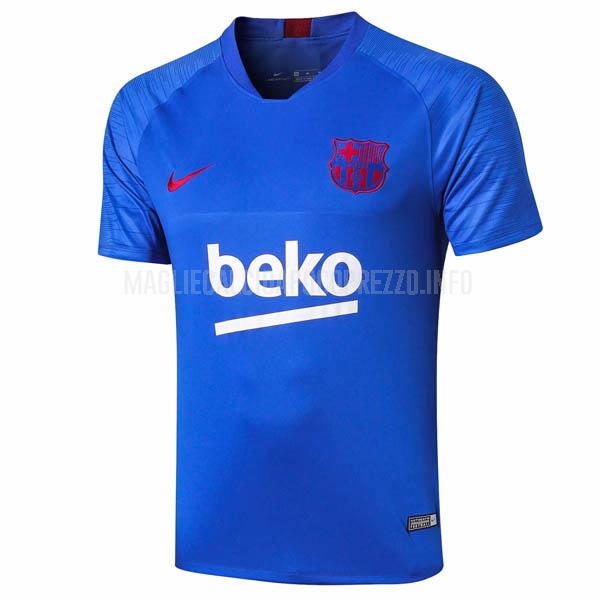 maglietta allenamento barcelona blu 2019-2020