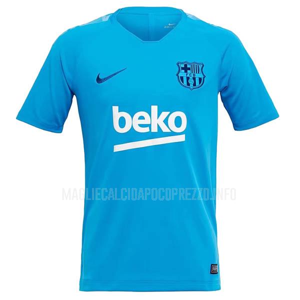 maglietta allenamento barcelona i blu 2019-2020