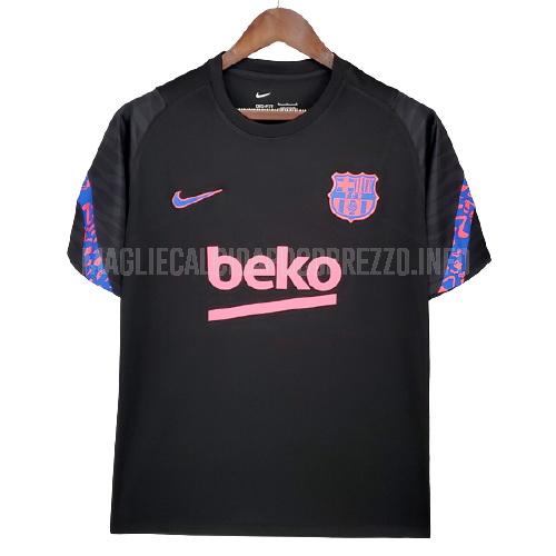 maglietta allenamento barcelona nero 2021-22