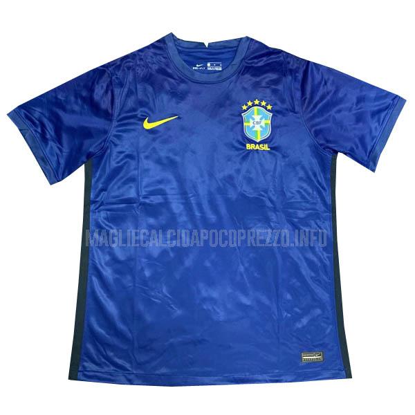 maglietta allenamento brasile blu 2020