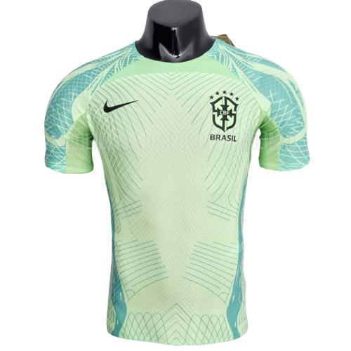 maglietta allenamento brasile giocatore edizione verde 2022