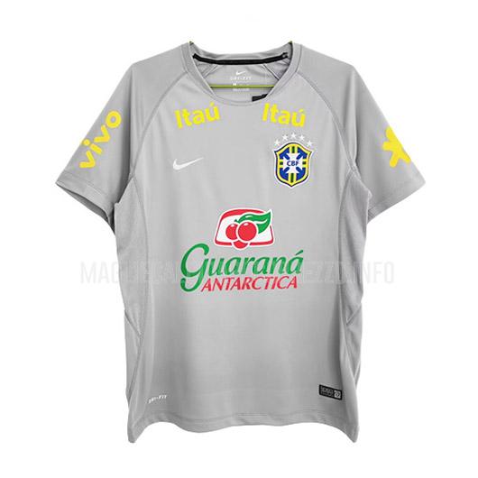 maglietta allenamento brasile grigio 2022-23