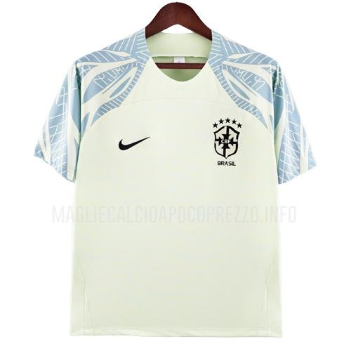 maglietta allenamento brasile verde chiaro bx5 2022