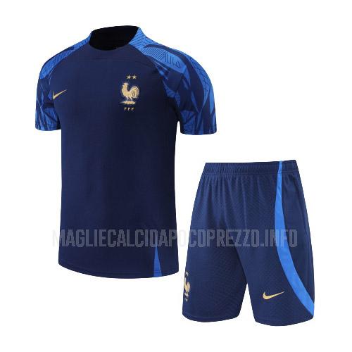 maglietta allenamento francia abito blu fg1 2022