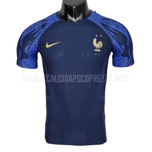 maglietta allenamento francia giocatore edizione blu fg1 2022