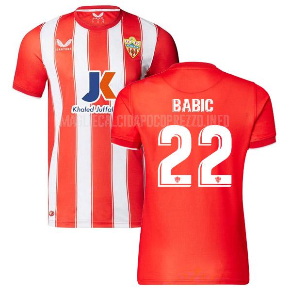 maglietta almeria babic home 2022-23