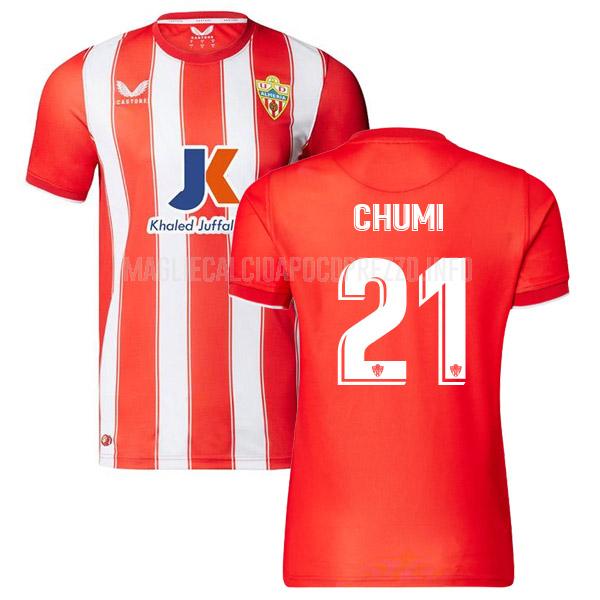 maglietta almeria chumi home 2022-23