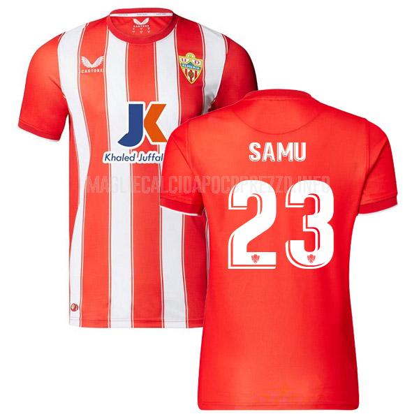 maglietta almeria samu costa home 2022-23