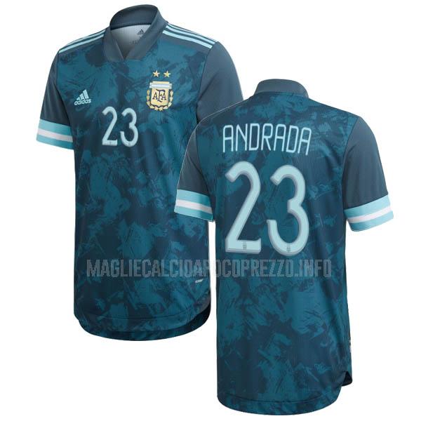 maglietta argentina andrada away 2020-2021