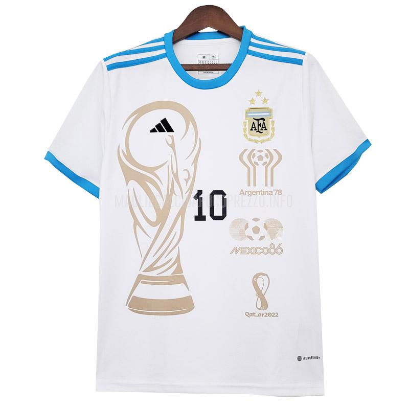 maglietta argentina campione commemorativo 2023
