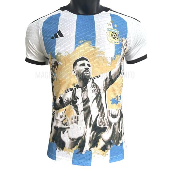maglietta argentina champions giocatore edizione 2023