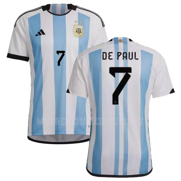 maglietta argentina de paul home 2022