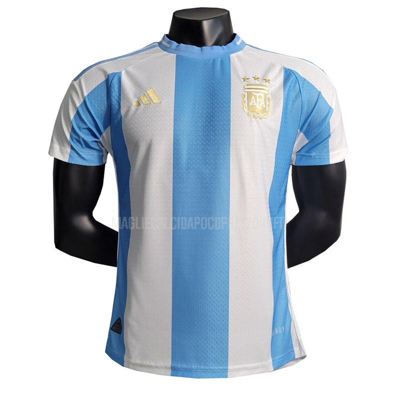 maglietta argentina giocatore edizione home 2023