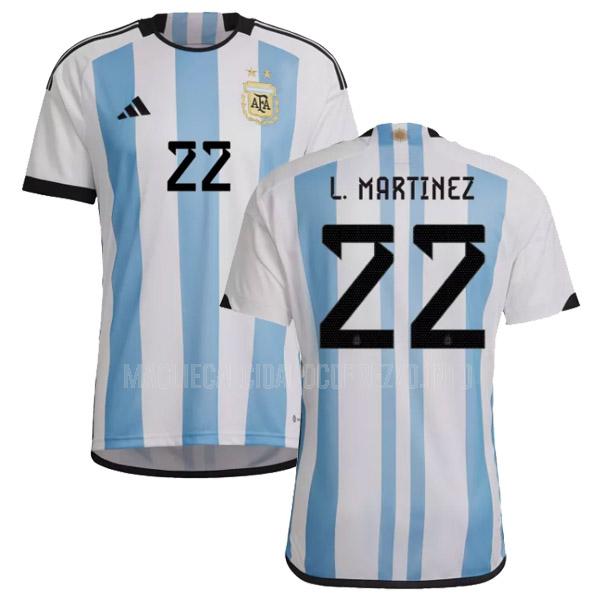 maglietta argentina l.martinez home 2022