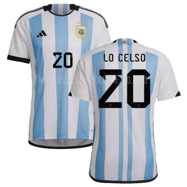 maglietta argentina lo celso home 2022