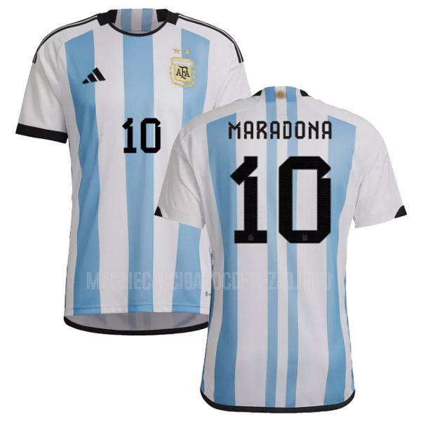 maglietta argentina maradona home 2022