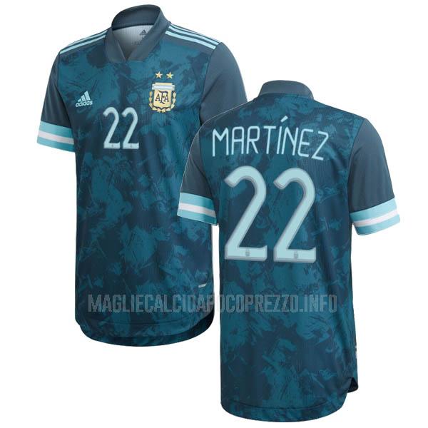 maglietta argentina martinez away 2020-2021