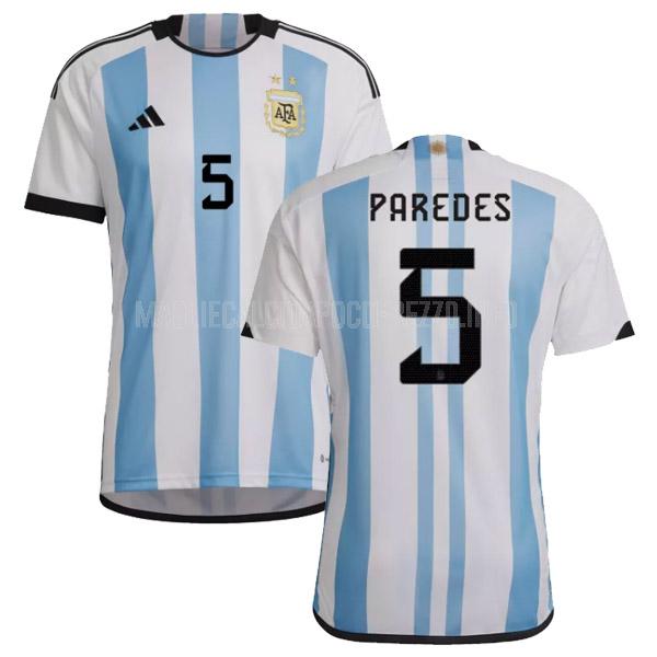 maglietta argentina paredes home 2022