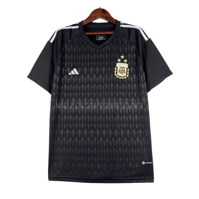 maglietta argentina portiere nero 2023-24