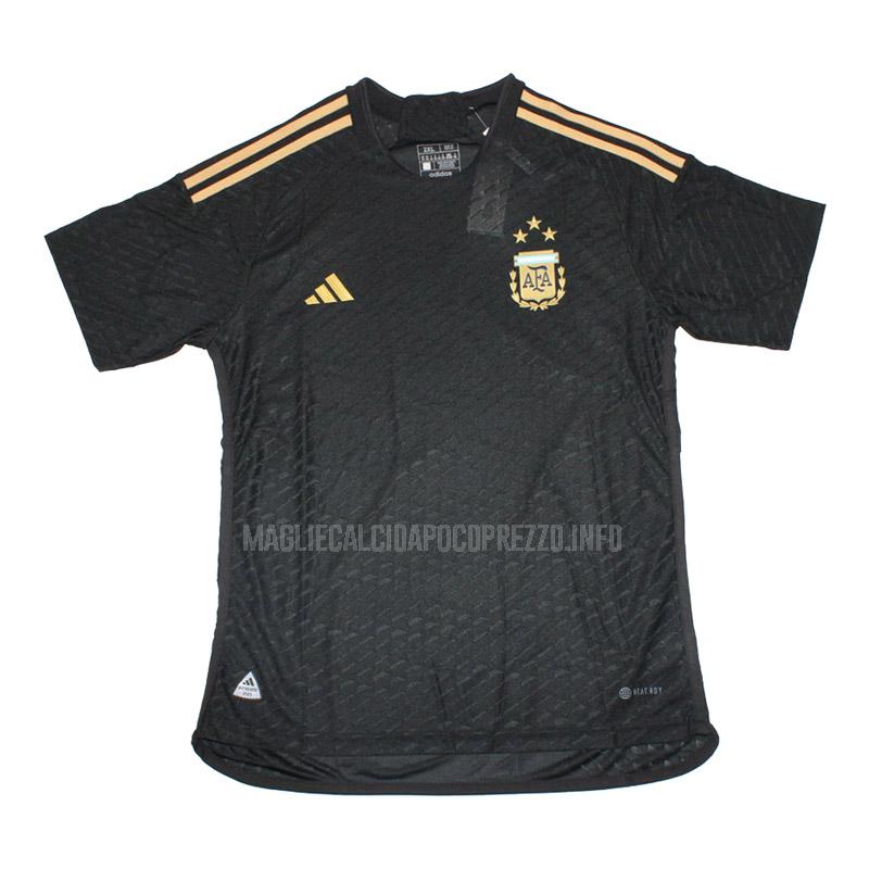 maglietta argentina speciale edizione 2341a1 nero 2023